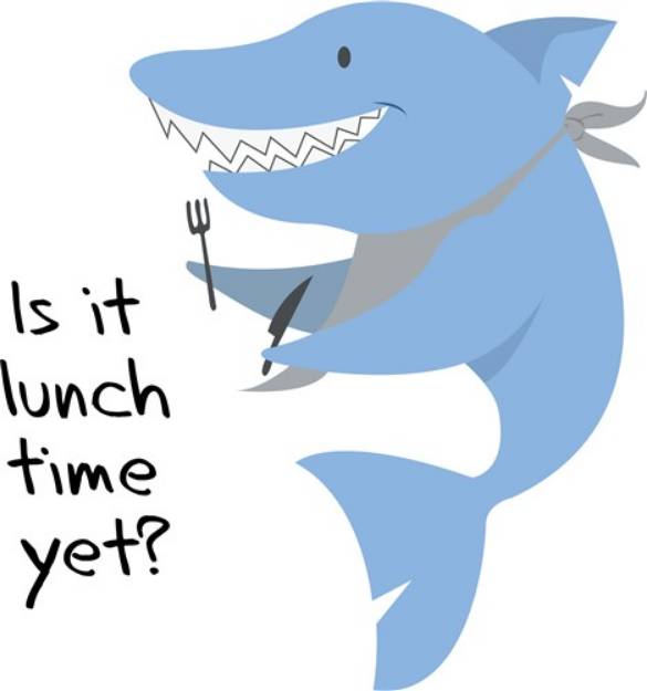 Picture of Lunch Time SVG File