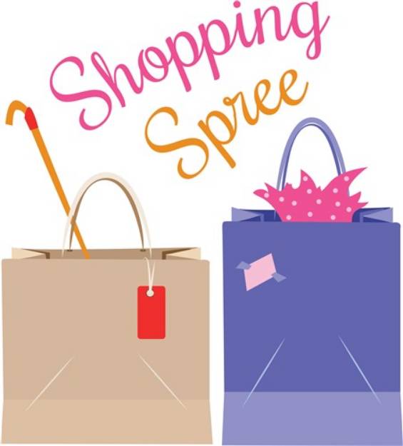 Picture of Shopping Spree SVG File
