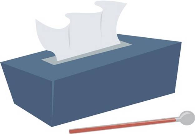 Picture of Tissue Box SVG File