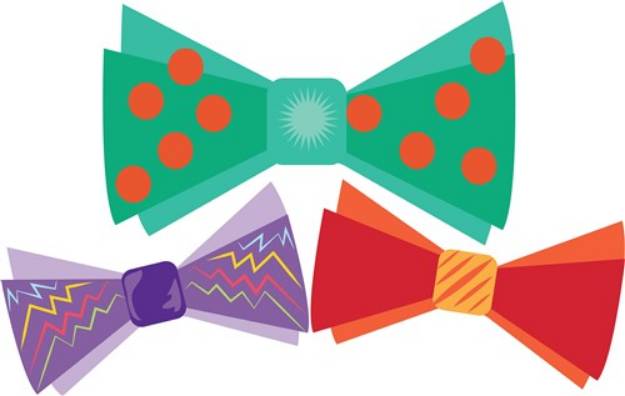 Picture of Bow Ties SVG File