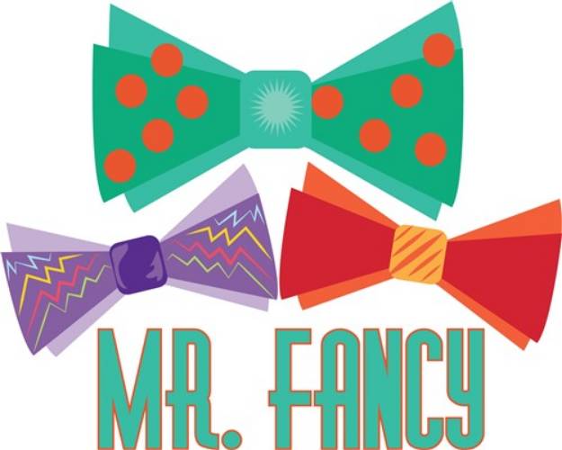 Picture of Mr Fancy SVG File
