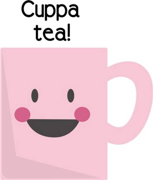 Picture of Cuppa Tea SVG File