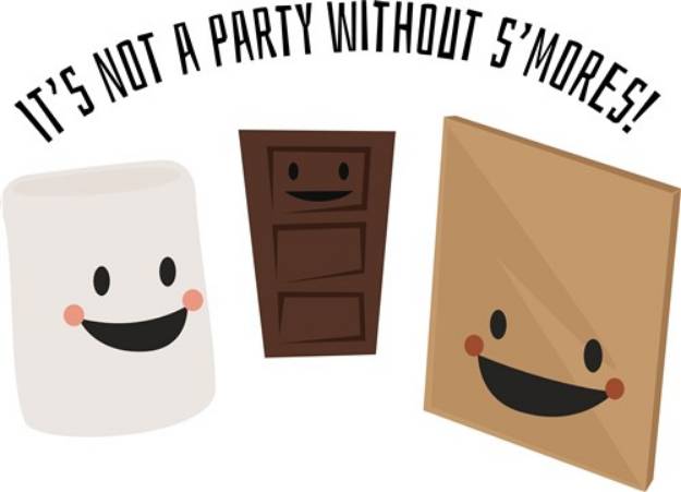 Picture of Smores Party SVG File