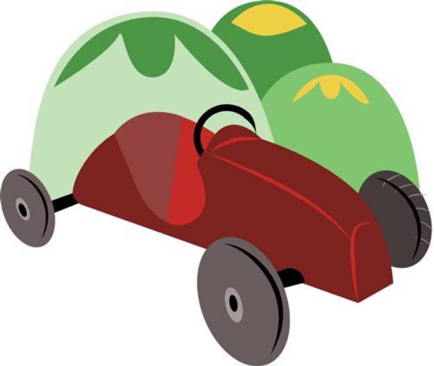 Picture of Derby Car SVG File