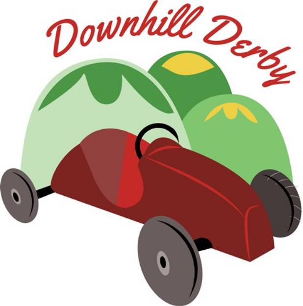 Picture of Downhill Derby SVG File