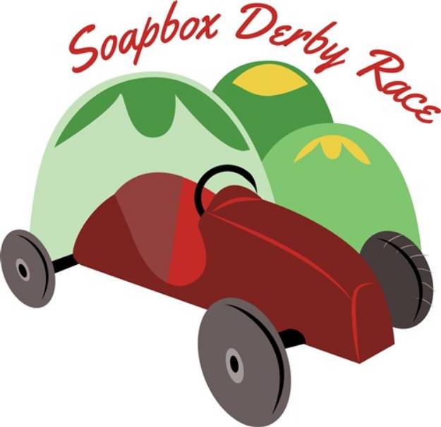 Picture of Soapbox Derby SVG File