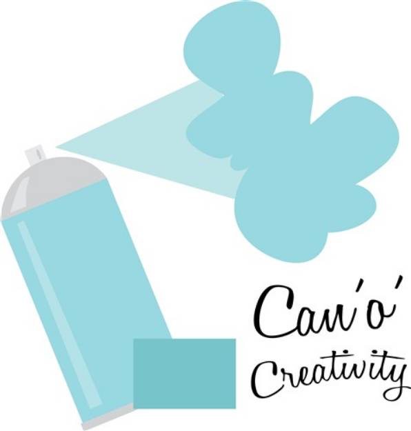 Picture of Can O Creativity SVG File