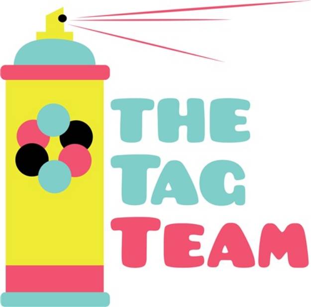 Picture of Tag Team SVG File