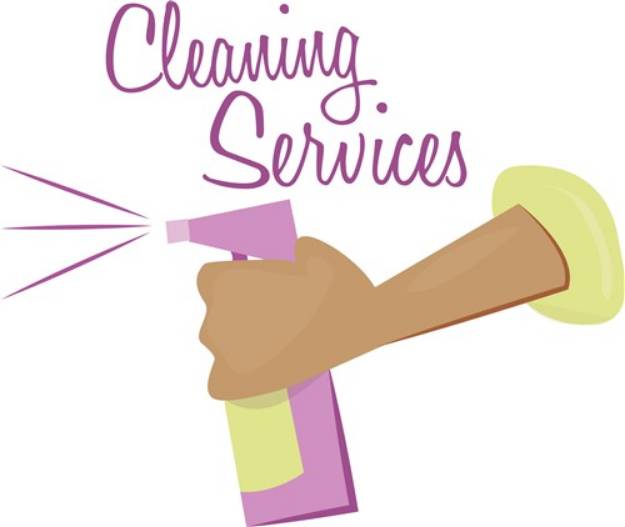 Picture of Cleaning Services SVG File
