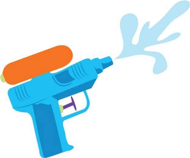 Picture of Water Gun SVG File
