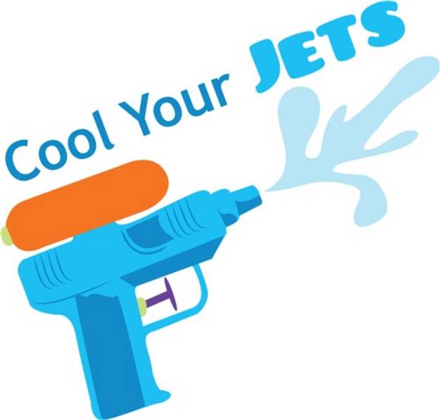 Picture of Cool Your Jets SVG File