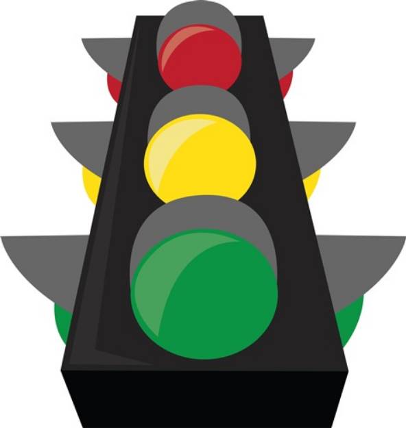 Picture of Stop Light SVG File