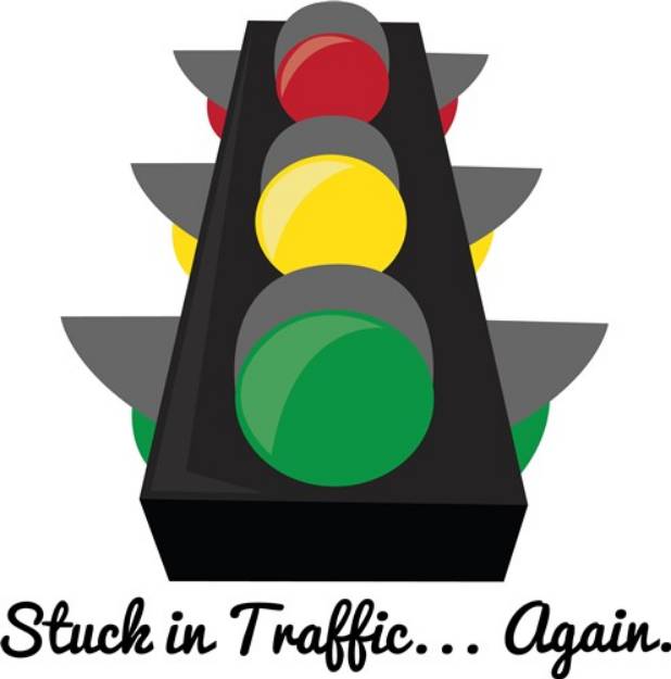 Picture of Stuck In Traffic SVG File