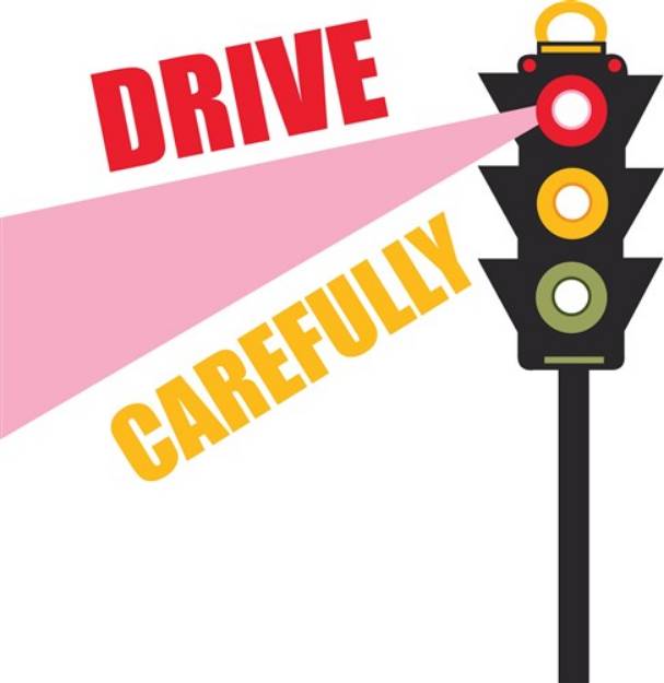 Picture of Drive Carefully SVG File