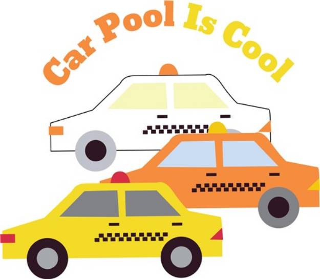 Picture of Car Pool SVG File