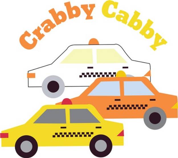 Picture of Crabby Cabby SVG File