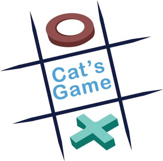 Picture of Cats Game SVG File