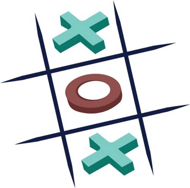 Picture of Tic Tac Toe Game SVG File