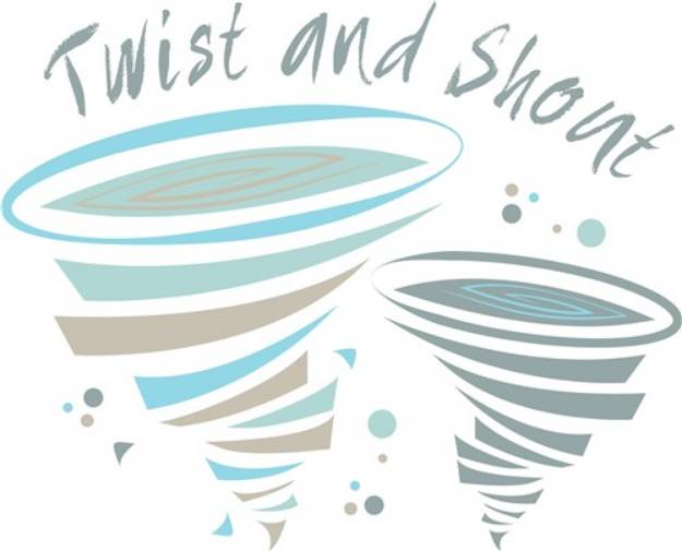 Picture of Twist And Shout SVG File