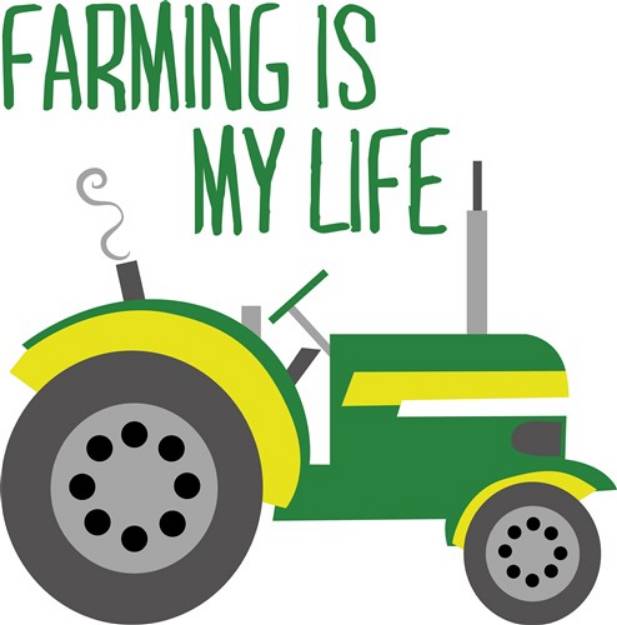 Picture of Farming My Life SVG File