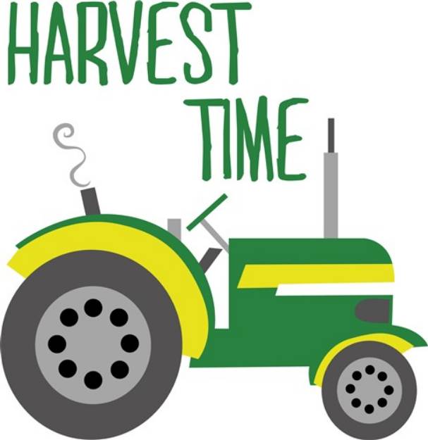 Picture of Harvest Time SVG File