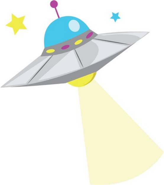 Picture of Space Craft SVG File