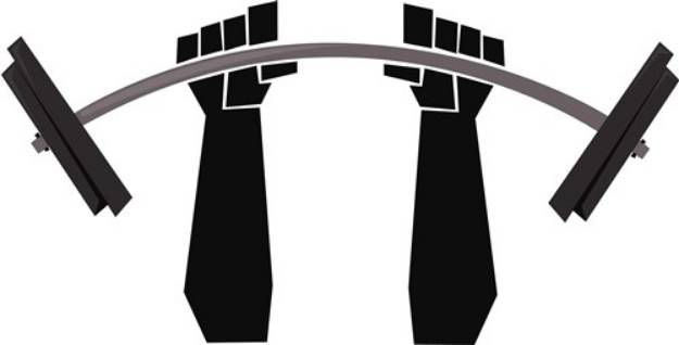 Picture of Weight Lifter SVG File