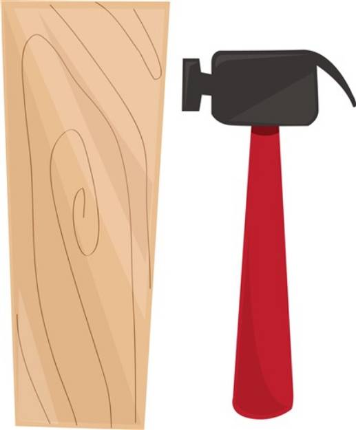 Picture of Wood & Hammer SVG File