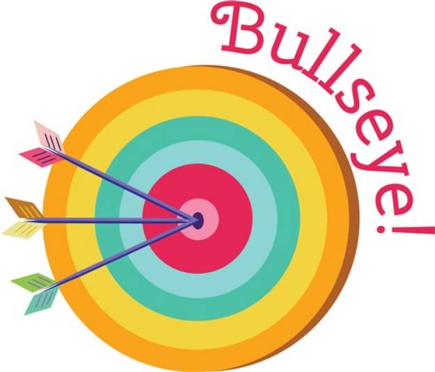Picture of Bullseye  SVG File