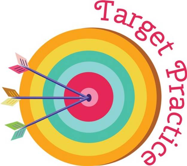 Picture of Target Practice SVG File