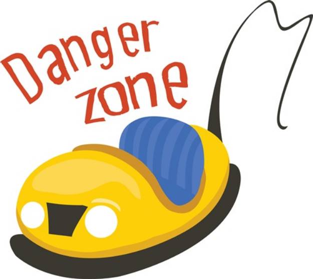 Picture of Danger Zone SVG File