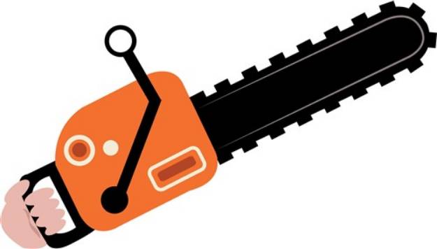 Picture of Chain Saw SVG File