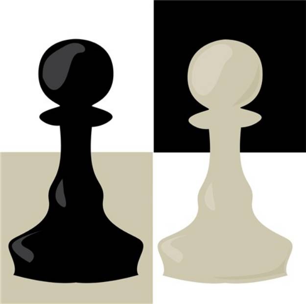Picture of Chess Pawns SVG File