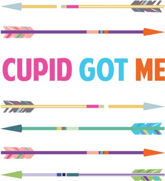 Picture of Cupid Got Me SVG File
