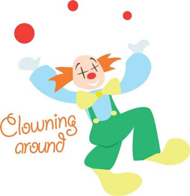 Picture of Clowning Around SVG File