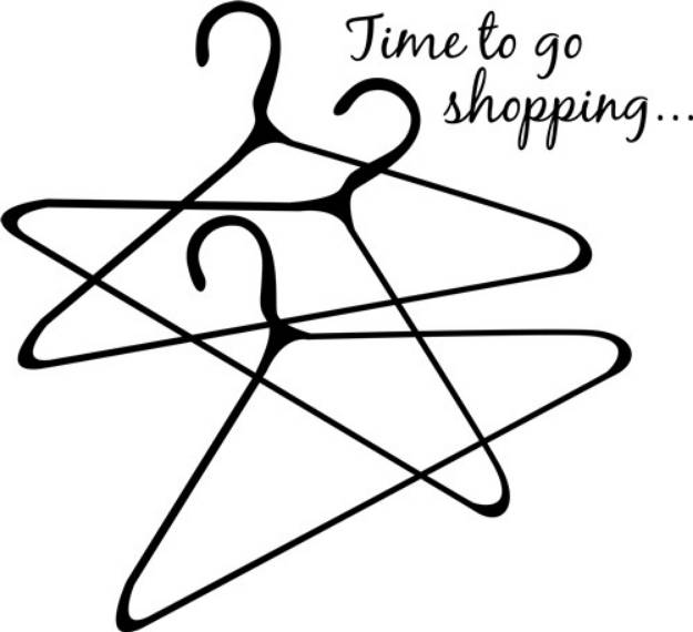 Picture of Time To Shop SVG File