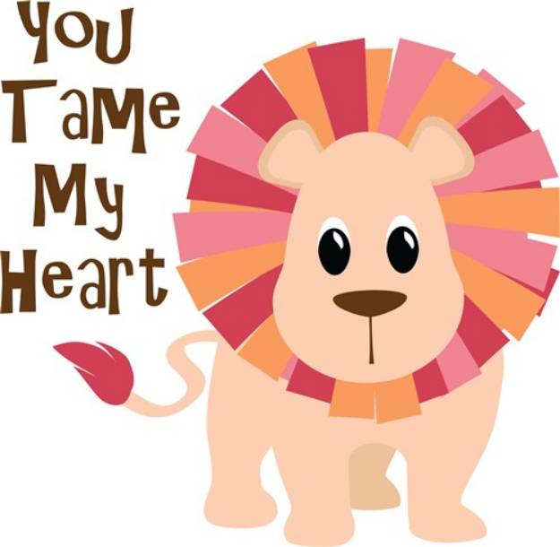 Picture of Tame My Heart SVG File