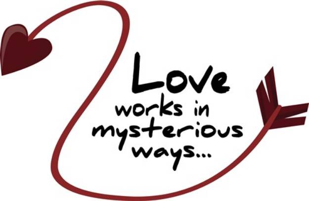 Picture of Love Works SVG File
