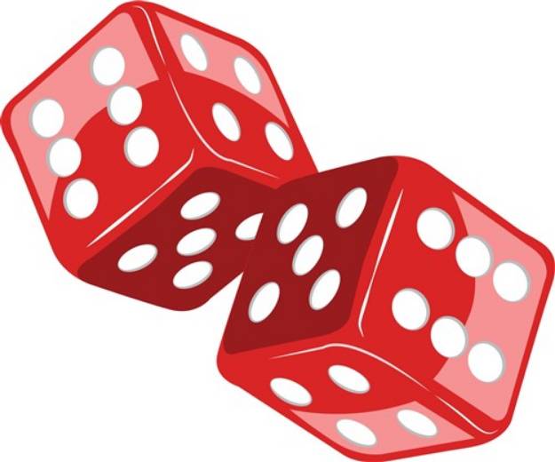 Picture of Pair Of Dice SVG File