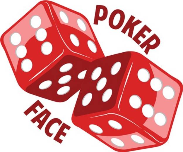 Picture of Poker Face SVG File