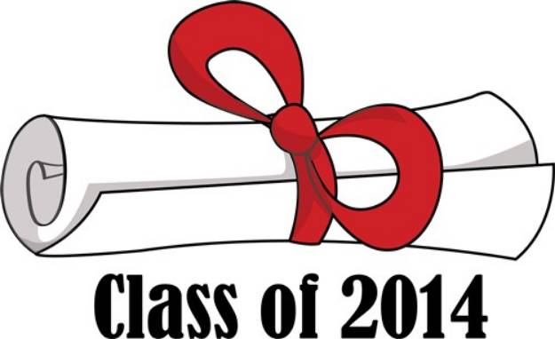 Picture of Class Of 2014 SVG File