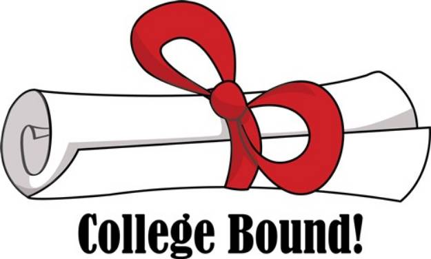 Picture of College Bound SVG File