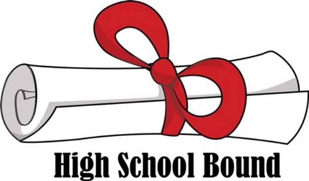 Picture of High School Bound SVG File