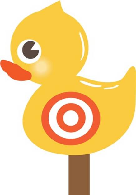 Picture of Duck Target SVG File
