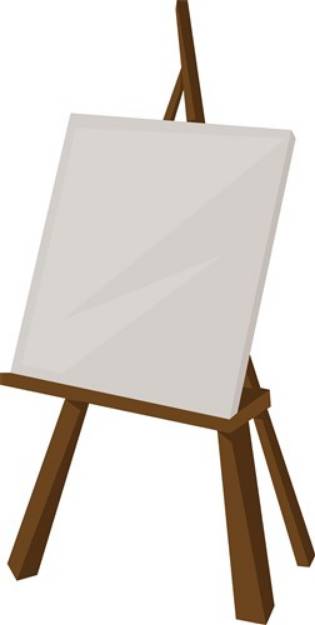 Picture of Artist Easel SVG File