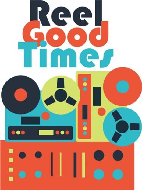 Picture of Reel Good Times SVG File