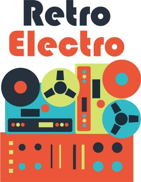 Picture of Retro Electro SVG File