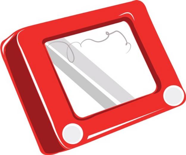 Picture of Etch A Sketch SVG File