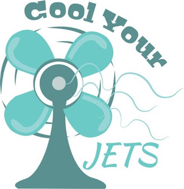 Picture of Cool Your Jets SVG File