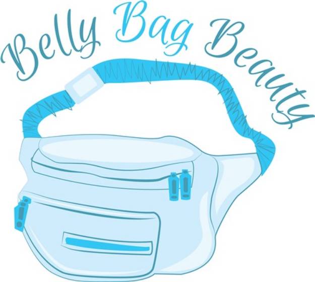 Picture of Belly Bag SVG File